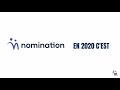 L'année 2020 chez Nomination
