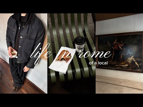 life in rome as a local ft. fitchecks, food spots, slow life