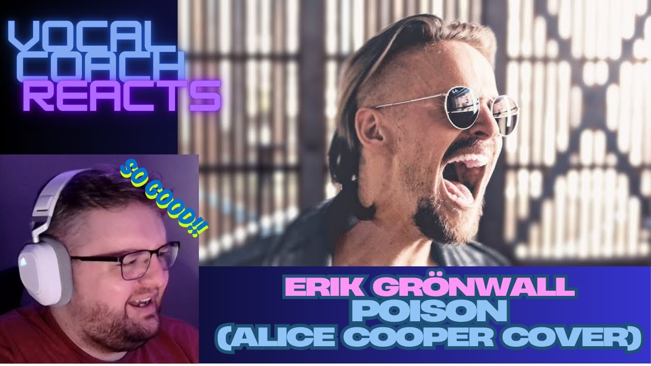 WE'RE NOT WORTHY! | Erik Grönwall - Poison | Vocal Coach Reacts/Analysis