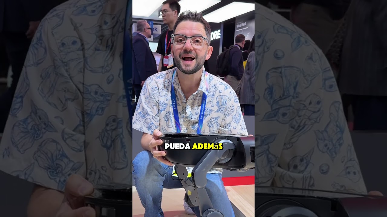 La aspiradora robot más espectacular que vi en el CES de las Vegas, la Saros Rover de Roborock