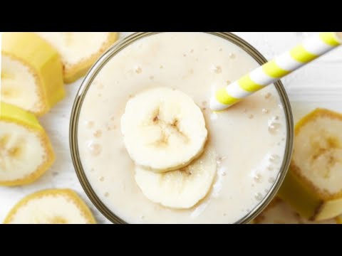 Video Làm SINH TỐ CHUỐI SỮA CHUA đơn giản bổ dưỡng mát lạnh... - youtube