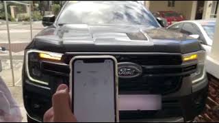 FORDPASS app remote start I 2023 Ranger Wildtrak 4x4