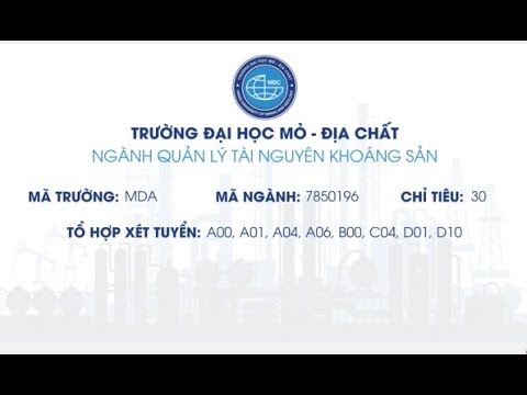 NGÀNH QUẢN LÝ TÀI NGUYÊN KHOÁNG SẢN – LỰA CHỌN CHIẾN LƯỢC CHO TƯƠNG LAI BỀN VỮNG - youtube