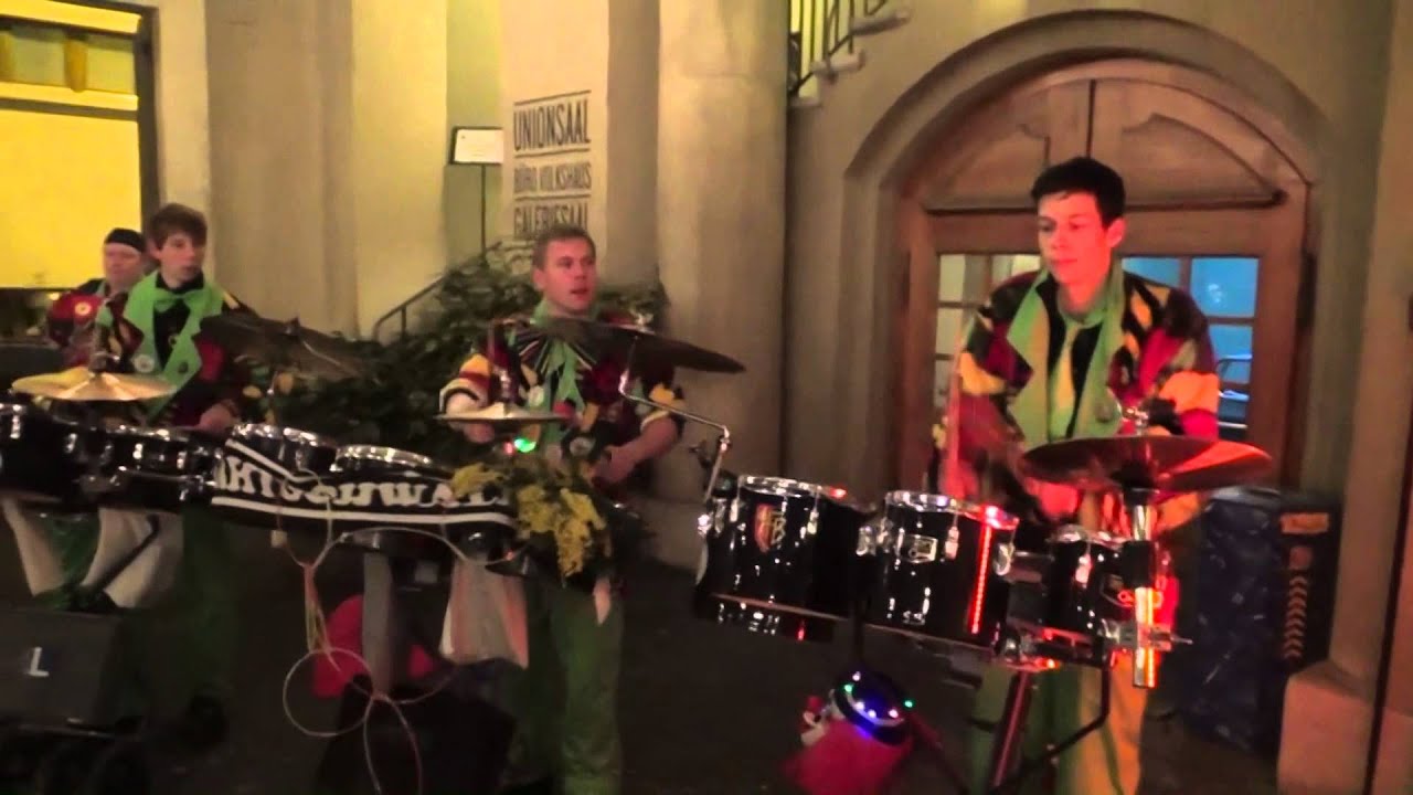 Fasnacht 2015 Rhyschwalbe Volkshus 2 Lieder