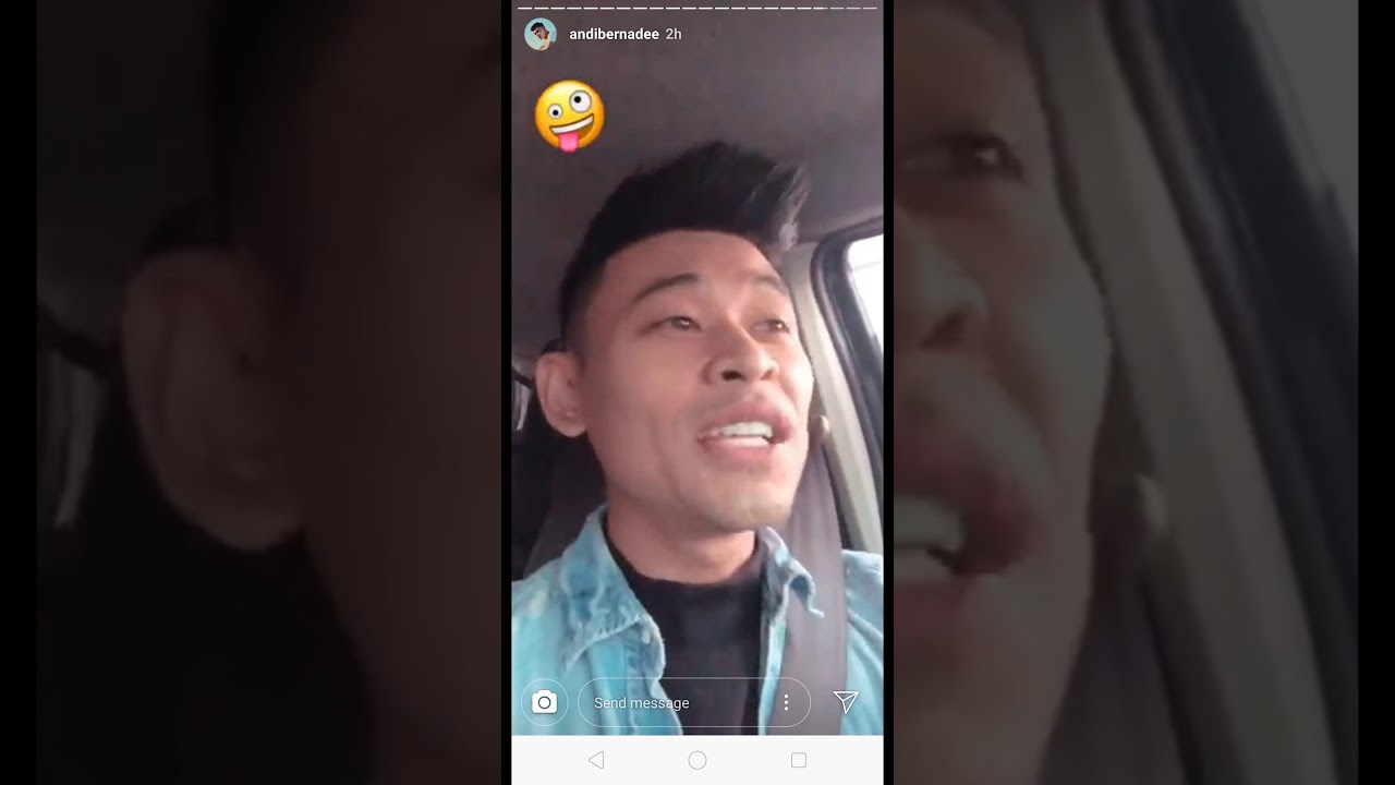 ONLINE BOYFRIEND ANDI BERNADEE IG STORY #demam