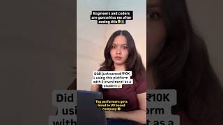 #ad earned ₹10K as a student😭#earnmoneyonline #coding #sidehustle #engineerjobs #earnindollars #fyp