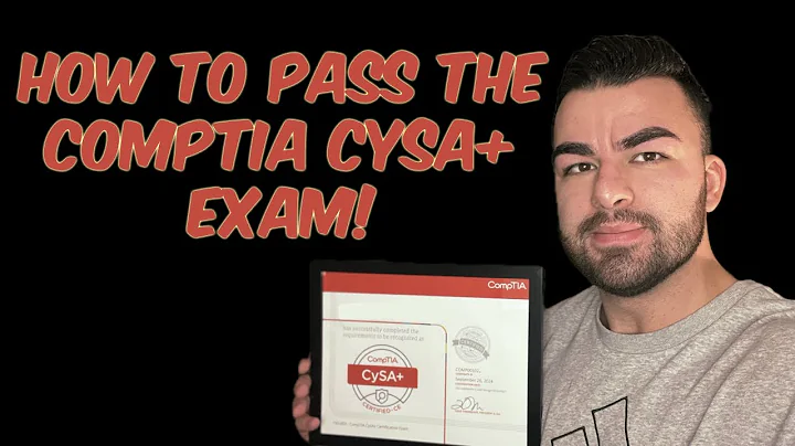How to Pass The CompTIA CYSA+ Exam!