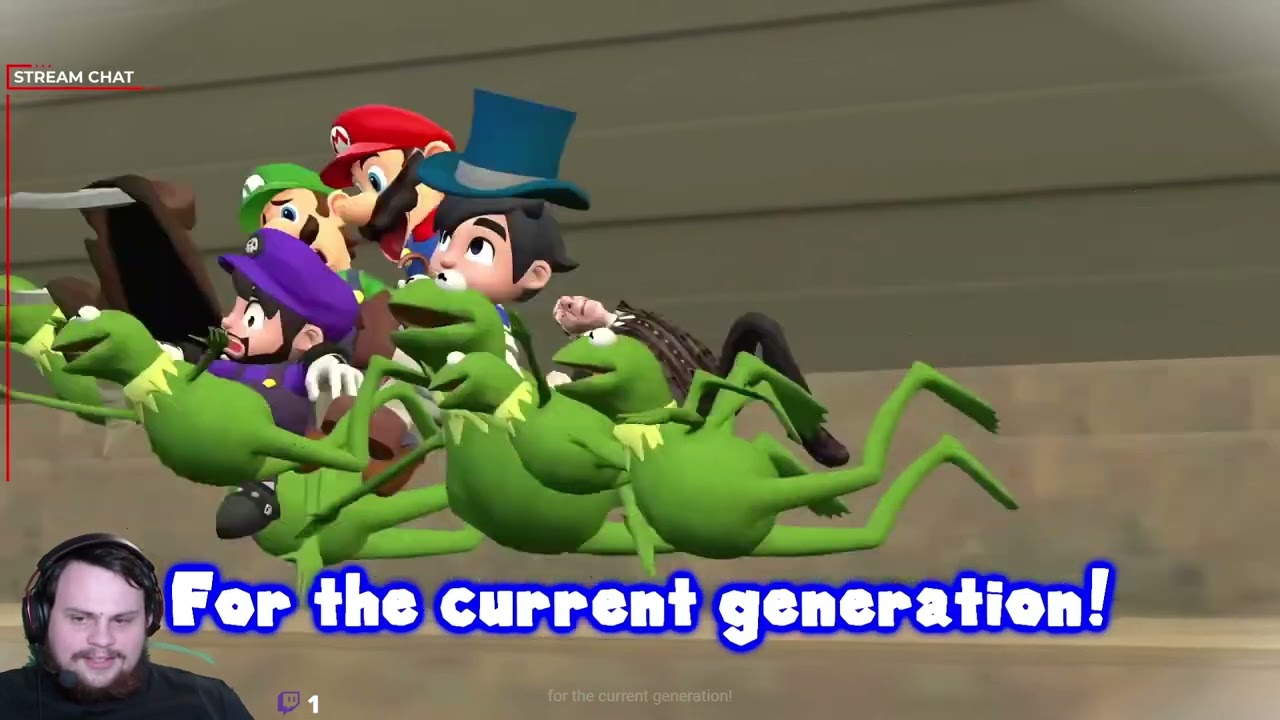 REACTION!!! HOMMAGE A SMG4 (arc Welcome to PuzzlePark)