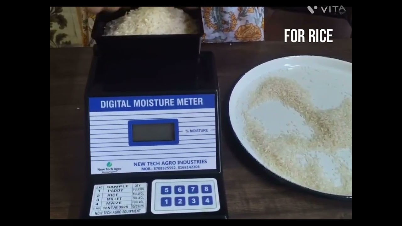Rice Moisture Meter