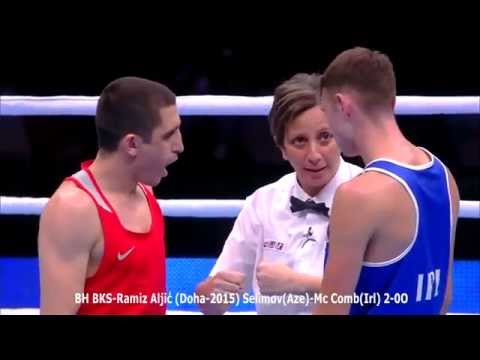 X20  BH BOKS Ramiz Aljić /Selimov(Aze)-COMB (Irl) 2:0 /Doha 2015