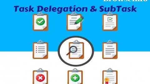 Task Delegation and Subtasks | Odoo Apps Features