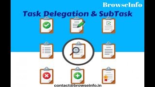 Task Delegation and Subtasks | Odoo Apps Features