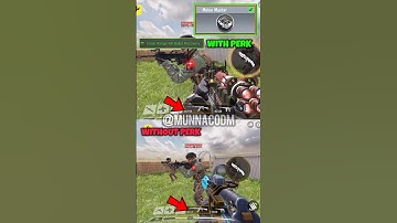 ✅Melee Master Perk Tutorial in CODM BR🔥💯 Codmobile Tips and Tricks #shorts #codmbr #codmiphone