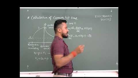 ED L 35 CALCULATION OF CARRIER LIFE TIME