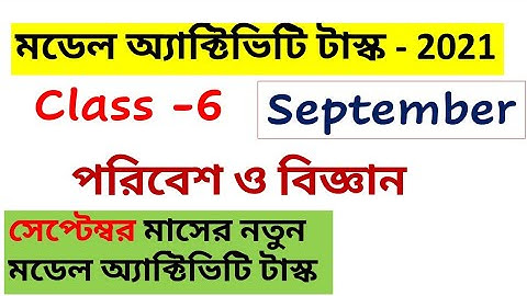 Class 6 model activity task 2021 science/ model activity task class 6 science part 6 /Class 6