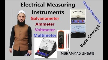 Electrical Measuring Instruments |Lec#10 |Class10/12 |Current Electricity