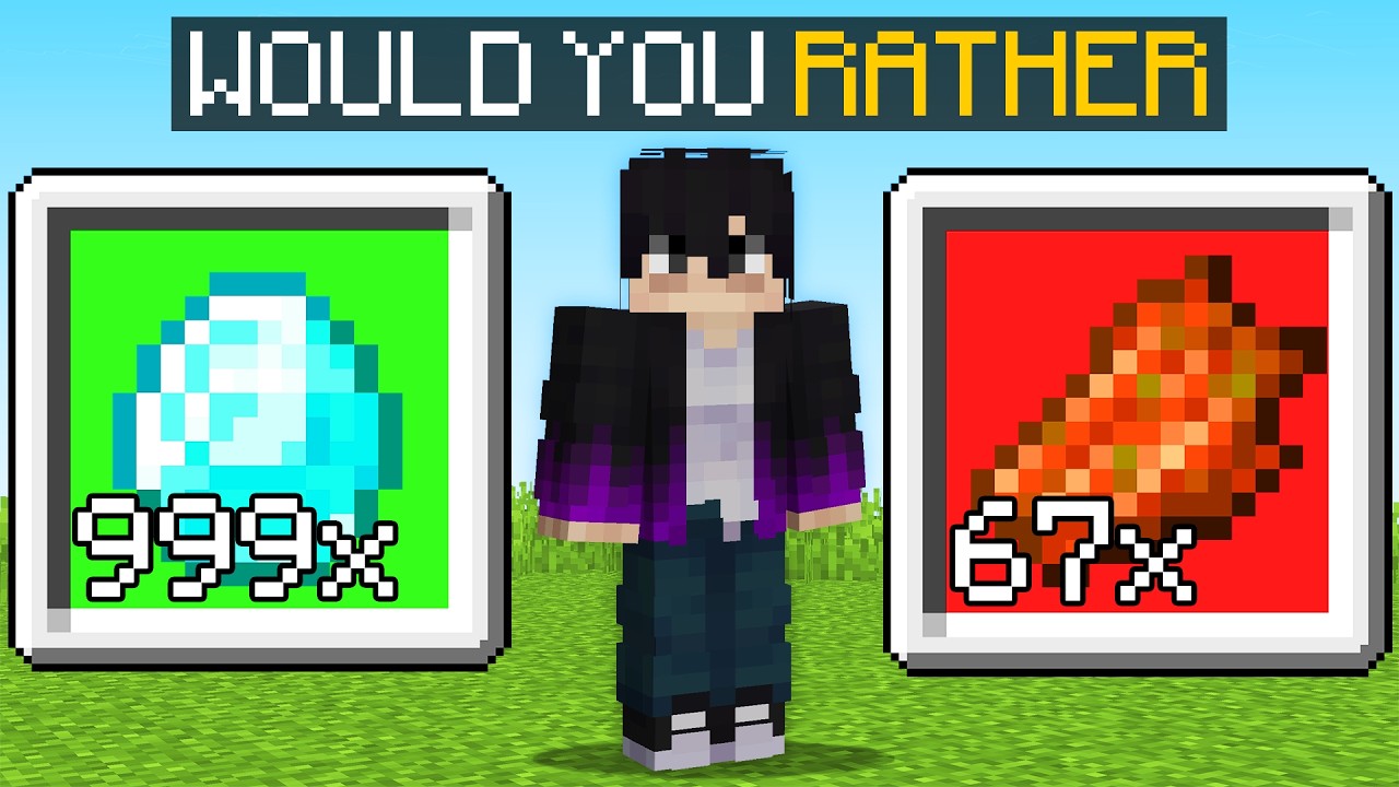 Minecraft, But It's Would You Rather