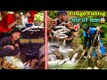Village Fishing And Cooking ! Net Fishing ! Himalayan Trout Fishing ! Fish Cooking in Forest