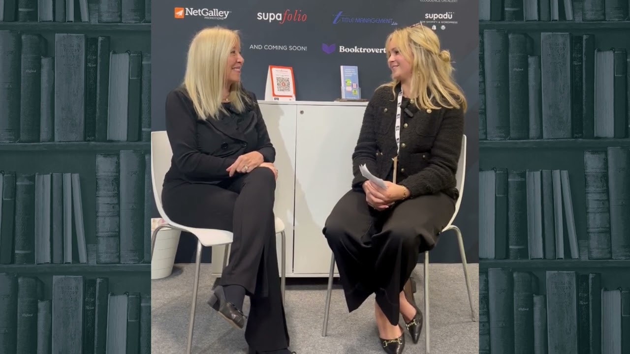 Lisa Sharkey in the Publisher's Chair