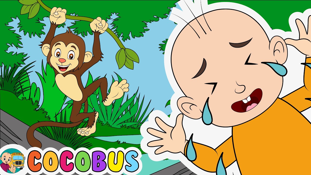 Wheels On The Bus + Five Little Monkeys - Nursery Rhymes & Kids Songs | Baby Songs