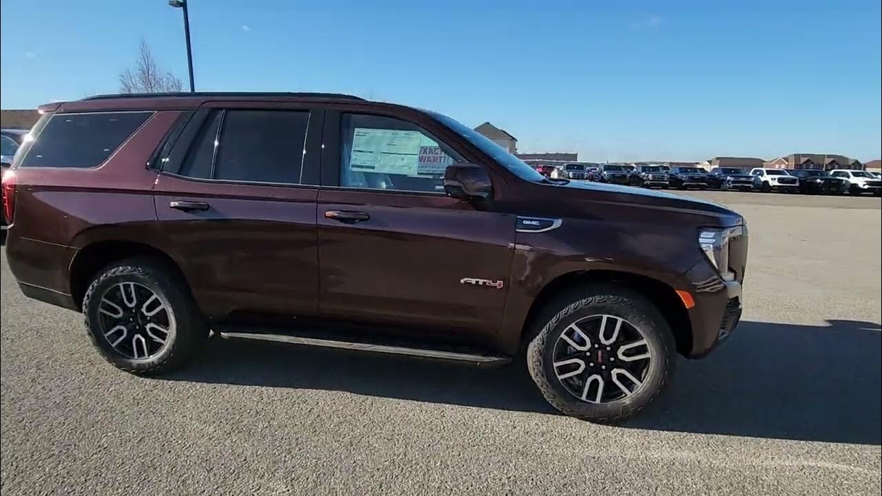 WALTER - 2023 GMC YUKON AT4 REDWOOD METALLIC - YouTube