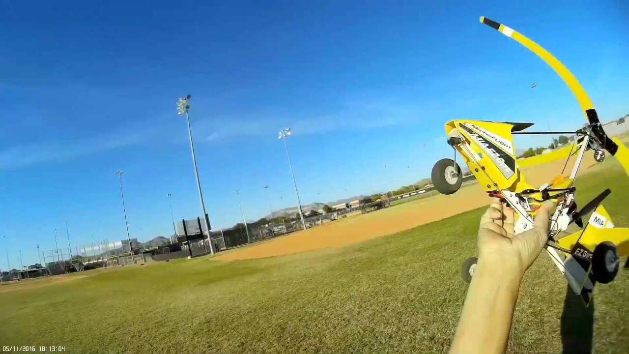 RC Autogyro   MIA EZ™  Gyro 1.25 RC Gyrocopter  Hand Tosses Catches
