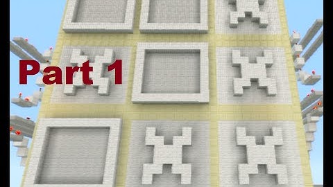 Minecraft Tutorial: Tic Tac Toe Part 1