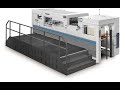 Mhc1060ce model automatic flatbed die cutting machine  keepon machinery