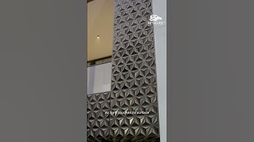 Luxury Residential Elevation clad with our latest Parametric Facade Technology : Triangular Metacoin