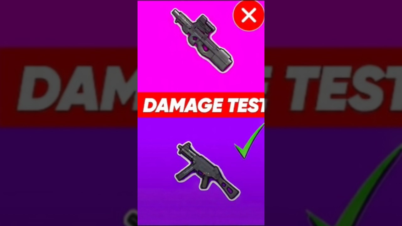 Ump and p90 damage test 