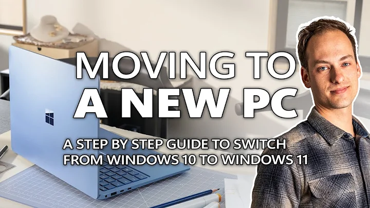 Moving to a new PC: A step-by-step guide