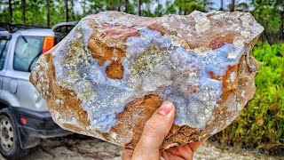 This Florida Dirt Road Has Agate, Chalcedony, \u0026 Druzy Quartz Crystals! Sunshine State Rockhounding