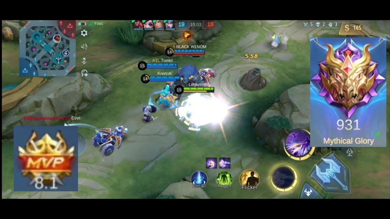 LESLEY BUFF 💪 SOLO RANK MVP AND END SEASON 27 _ MOBILE LEGENDS BANG BANG