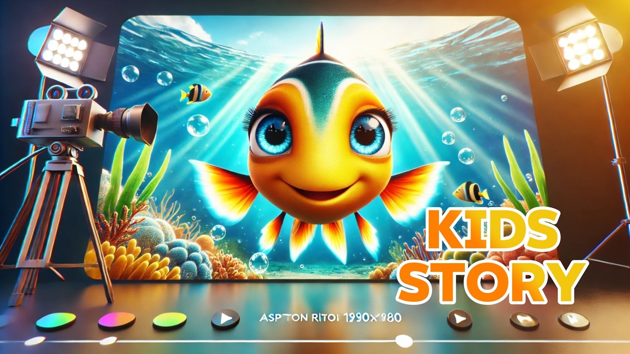 The Brave Little Fish Adventure | Treasure Map Fisch | Bedtime Stories ...