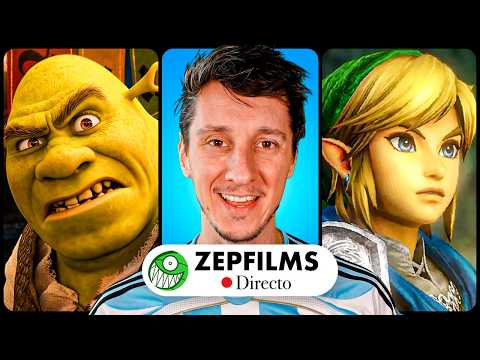 The SHREK 5 Trailer, The ZELDA Remake, ARGENTINA and the World Cup | ZEPFILMS Live