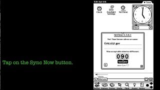 Apple Newton NetTime & Daylight Saving Tools Tuto