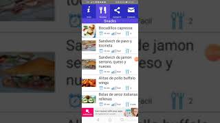 Video explicativo de la app de recetas de cocina faciles screenshot 2