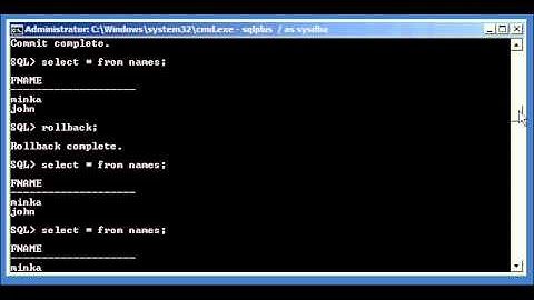 Oracle DBA Justin - Transactions are automatically rolled back when the database crashes