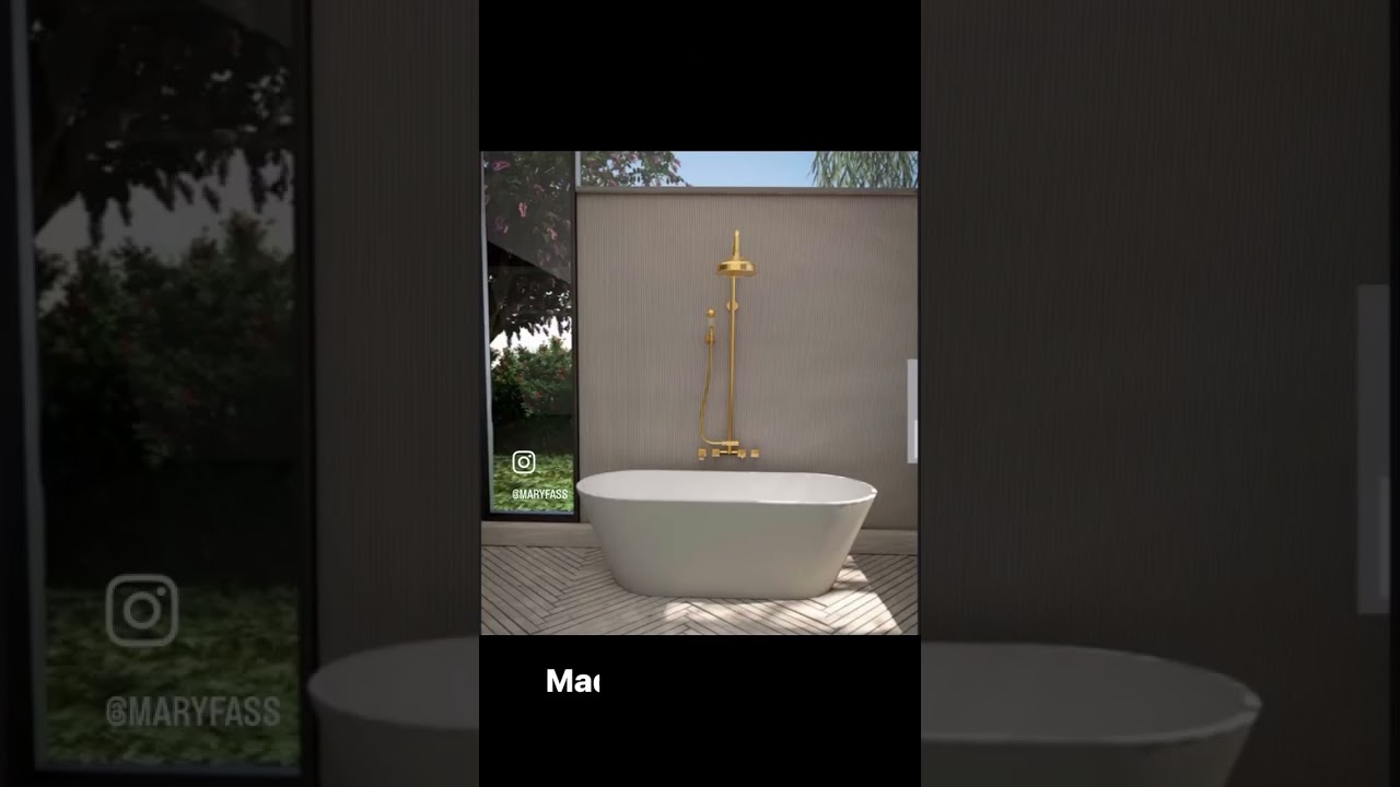 Freestanding bathtub 