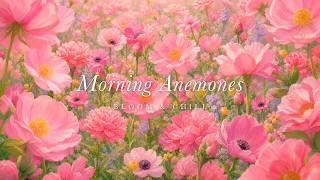 Anemones in Soft Morning Light 🌷 soft waltz piano & flute · relaxing piano music for sleep & focus screenshot 5