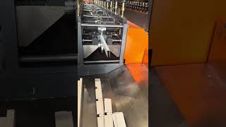 Open cell ceiling 600 600 machine fast speed 24-26pcs per min  focus on T grid system