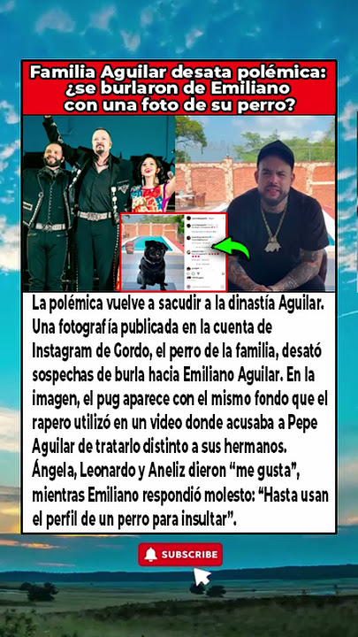 Burla de La familia Aguilar a Emiliano y su perro 'Gordo'