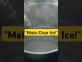 Crystal Clear Ice: Easy DIY Guide