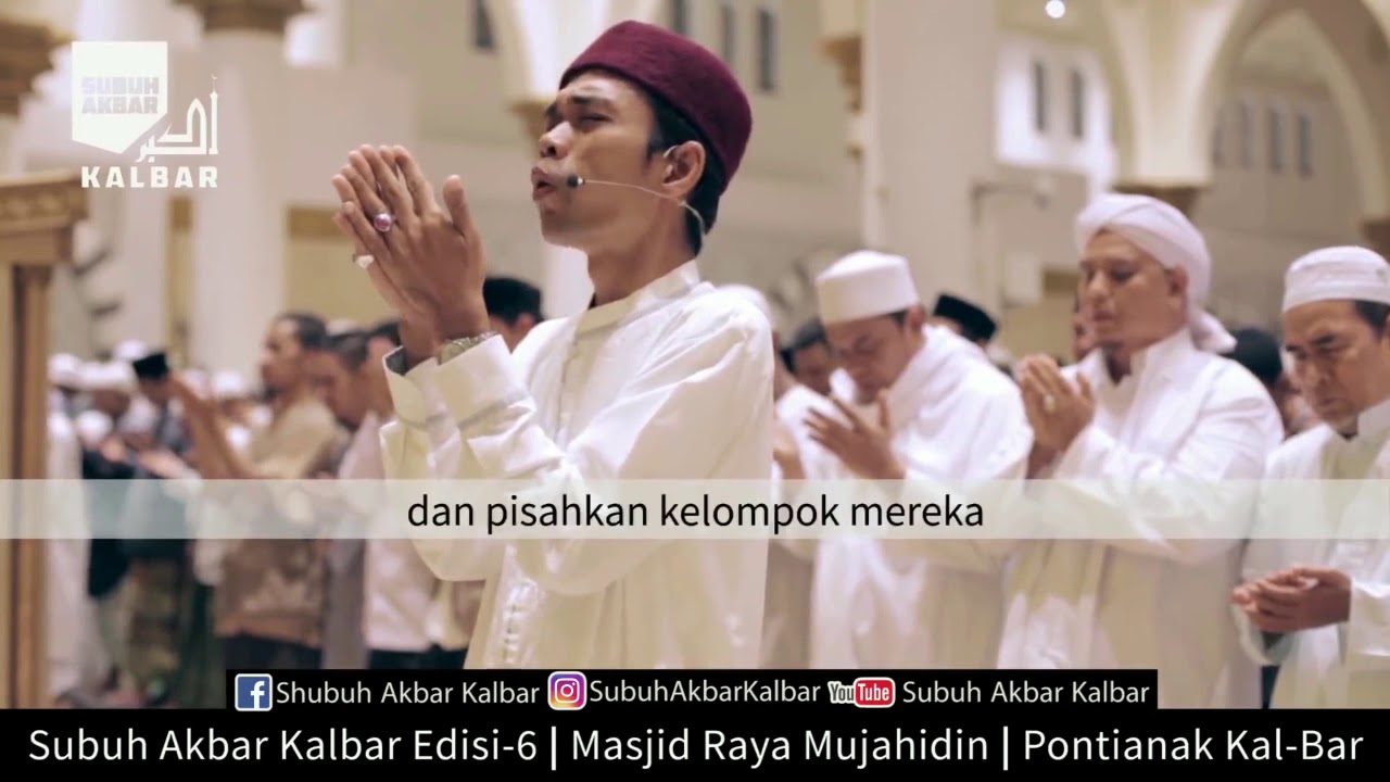 Doa Qunut Subuh Untuk Para Saudara Muslim Ustadz Abdul Somad YouTube