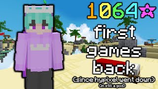 hypixel is finally back (solo bedwars)