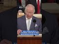 King Charles gets standing ovation after mentioning Christianity