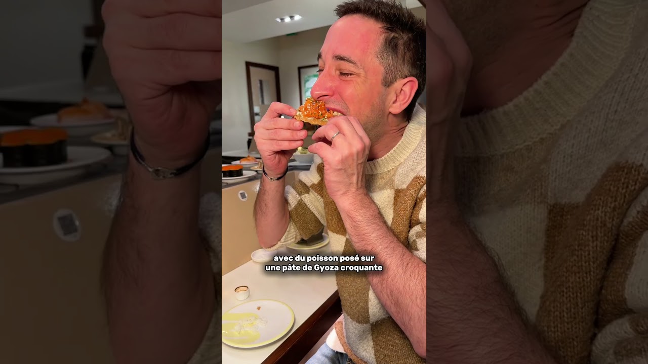 The most unusual Japanese restaurant in Paris - YouTube