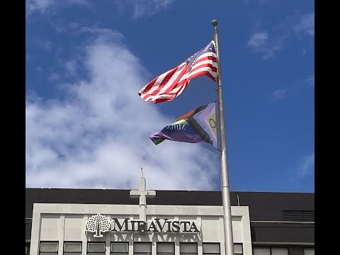 Miravista Behavioral Health Center - Pride Flag Raising