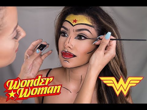 Wonder Woman Tutorial Pop Art