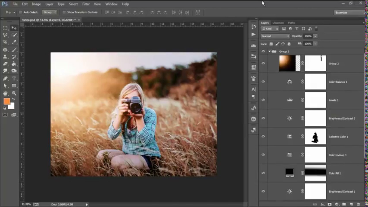 Edit foto dramatic effect photoshop CS5 | Photoshop Tutorial